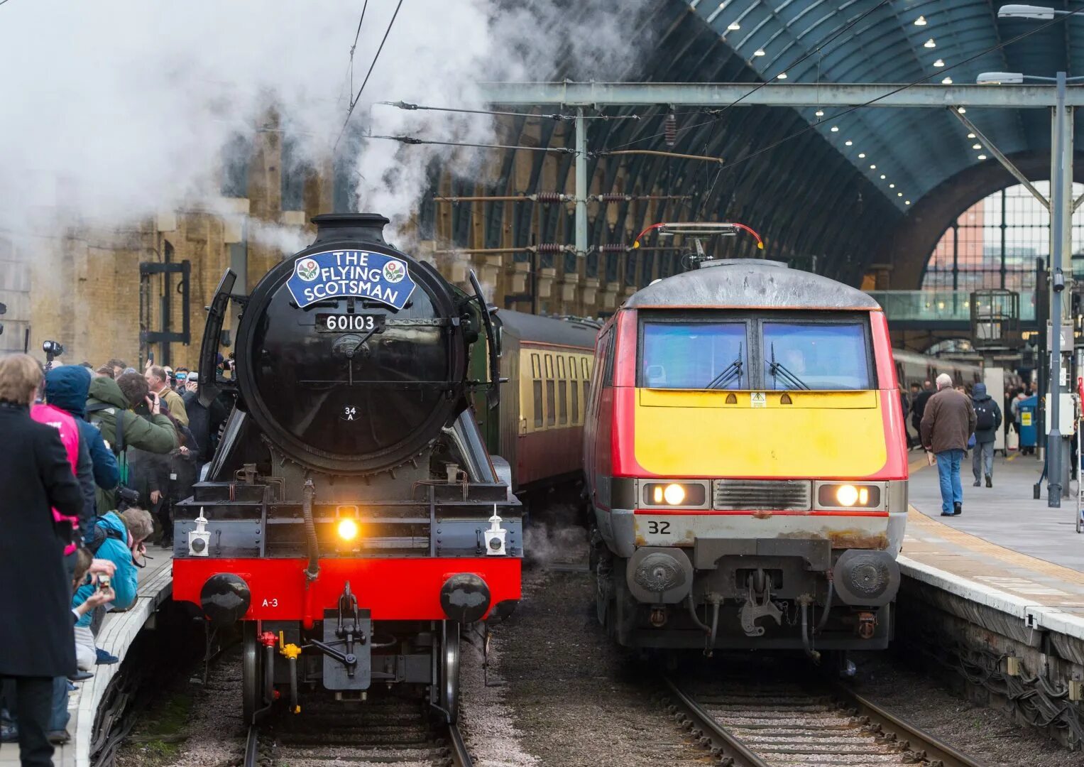 Train forced