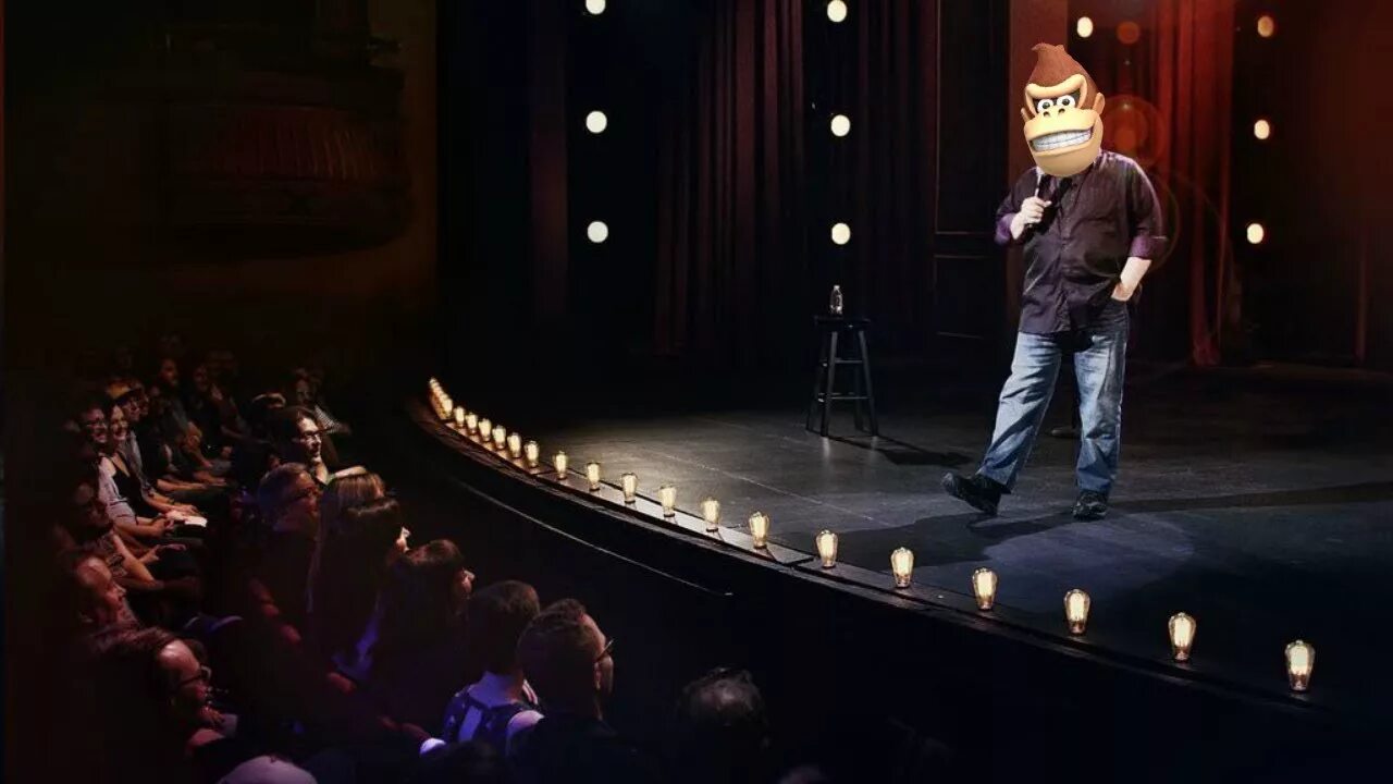 Comedy stand