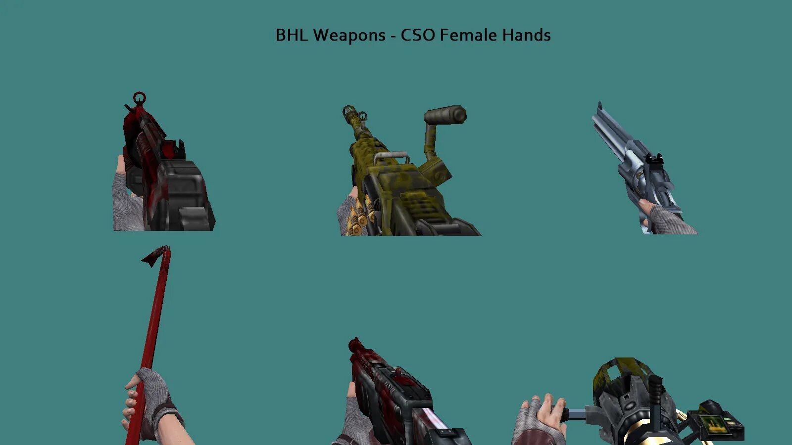 Half Life 1 оружие. Half Life all Weapons.