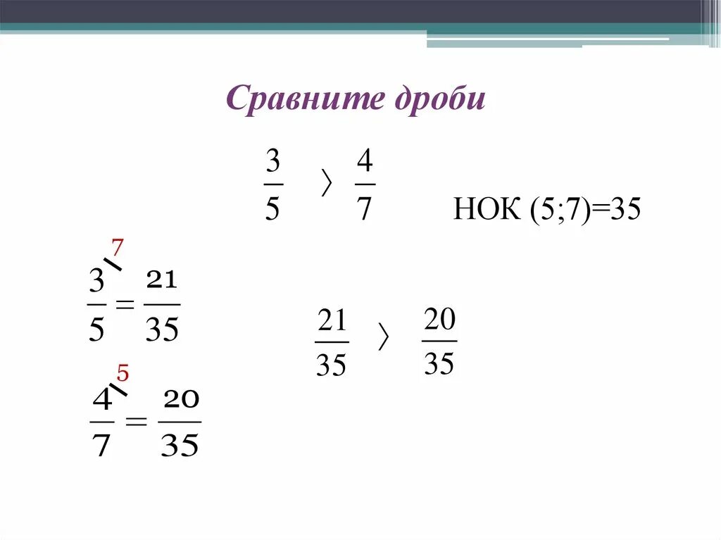 Сравнение дробей 7 8. Сравнить дроби. Сравнение дробей. Сравнение дробей НОК. Правила сравнения дробей.