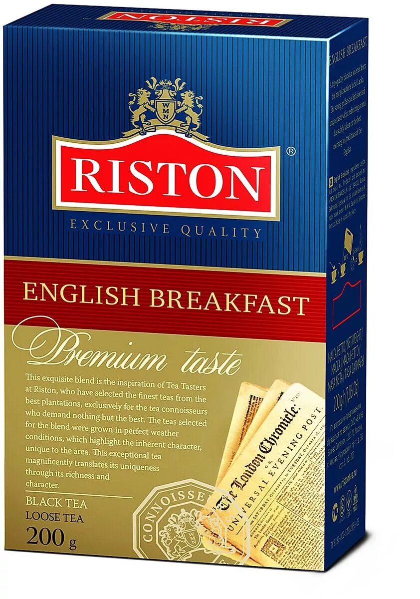 Riston чай English Breakfast Tea. Чай Riston английский завтрак 200г. Чай Riston черный 200г. Ристон Ириш Брекфэст чай. Чай ристон купить