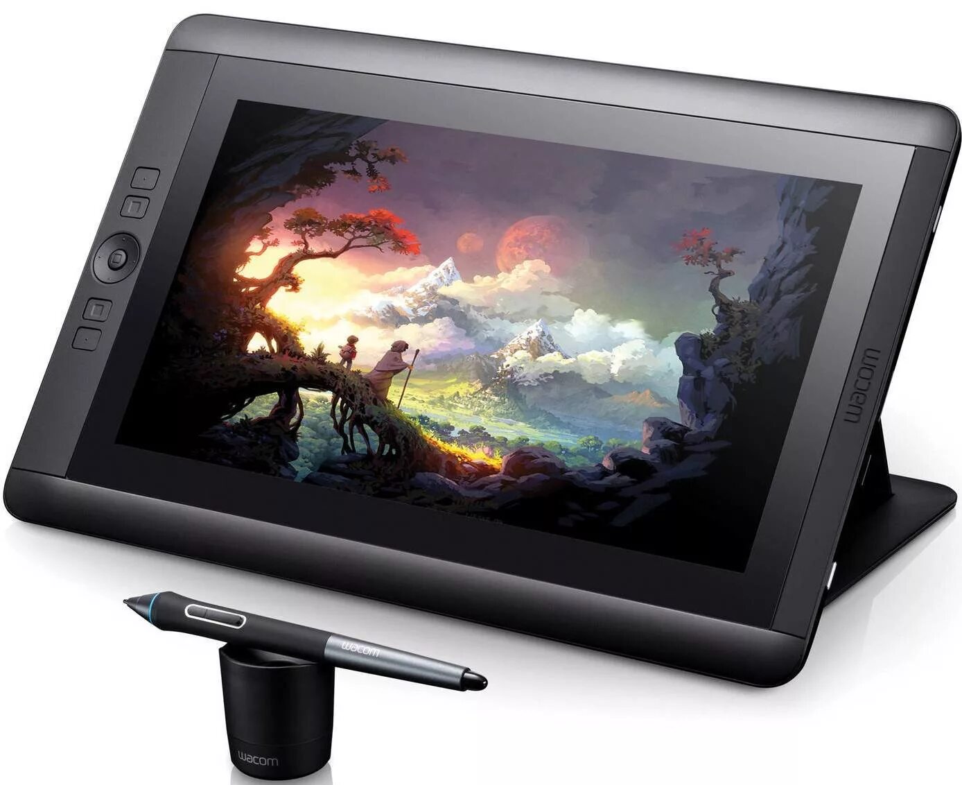 Купить дисплей на планшет. Графический монитор Wacom Cintiq. Wacom Cintiq 13hd dtk-1300. Графический планшет Wacom Cintiq dtk1660k0b.