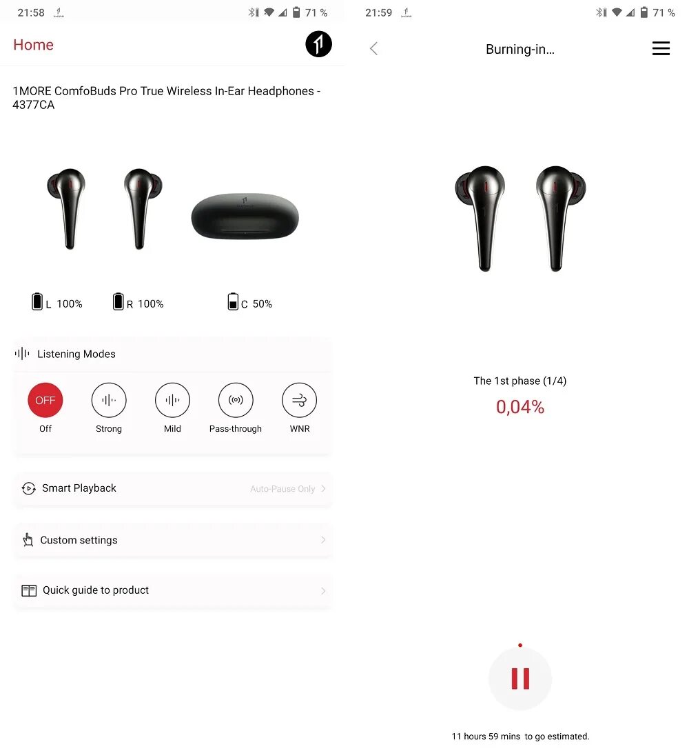 Приложение для наушников pro 4. Наушники 1more comfobuds. наушники xiaomi 1more comfobuds pro. прогрев 1more comfobuds pro. беспроводные наушники 1more comfobuds pro true wireless in-ear headphones.