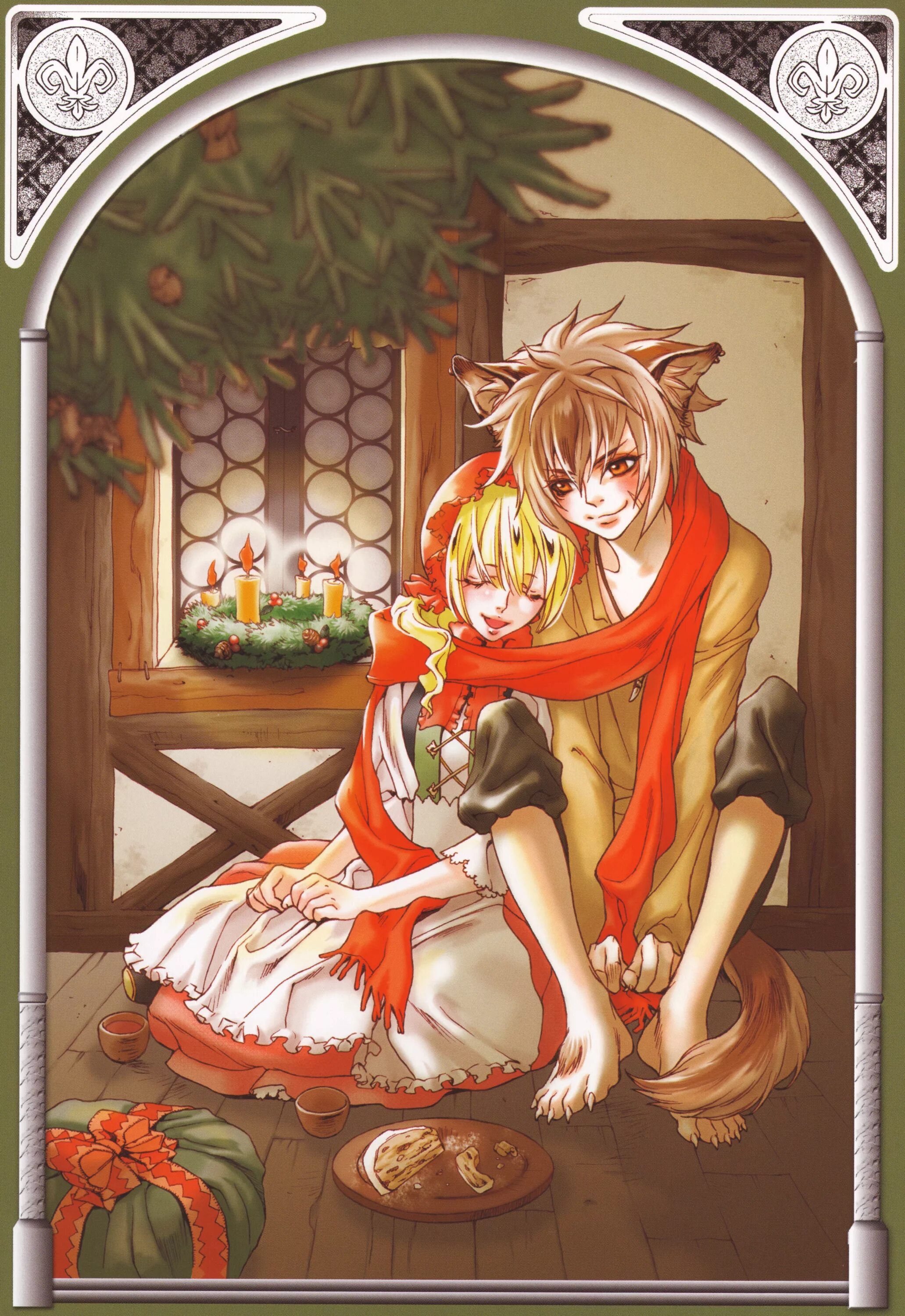 красная шапочка и серый волк любовь. аниме красная шапочка и влюбленный волк. фурри комикс maririn. волчица человек аниме. манга красный волк.