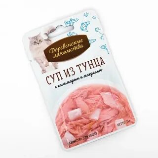 Деревенские лакомства тунец с креветкой