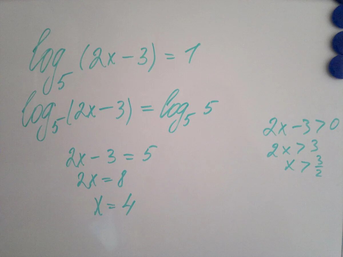 Log4 x 5 3. Log5(2x-1)=2. Log2(-5-x)=1. Log2(x+2)=5. Log5(2x+3)>log5(x-1).