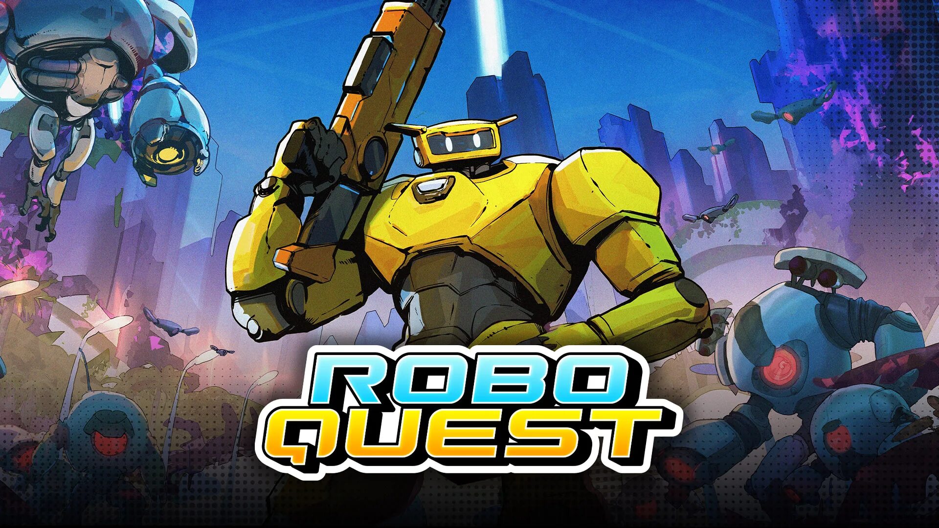 Roboquest купить. Робоквест игра. Робо квест. ROBOQUEST арт. ROBOQUEST геймплей.