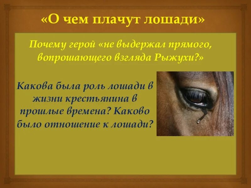 Рассказчик о чем плачут лошади. О чём плачут лошади. Как плачут лошади. Роль лошади. Почему плачут лошади.