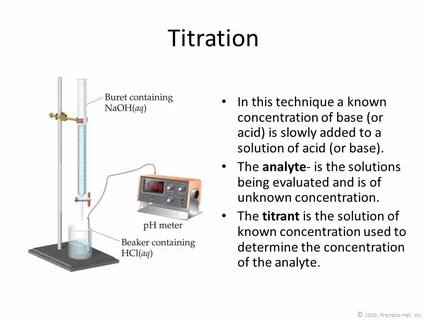Acid -Base Titration:. - ppt download