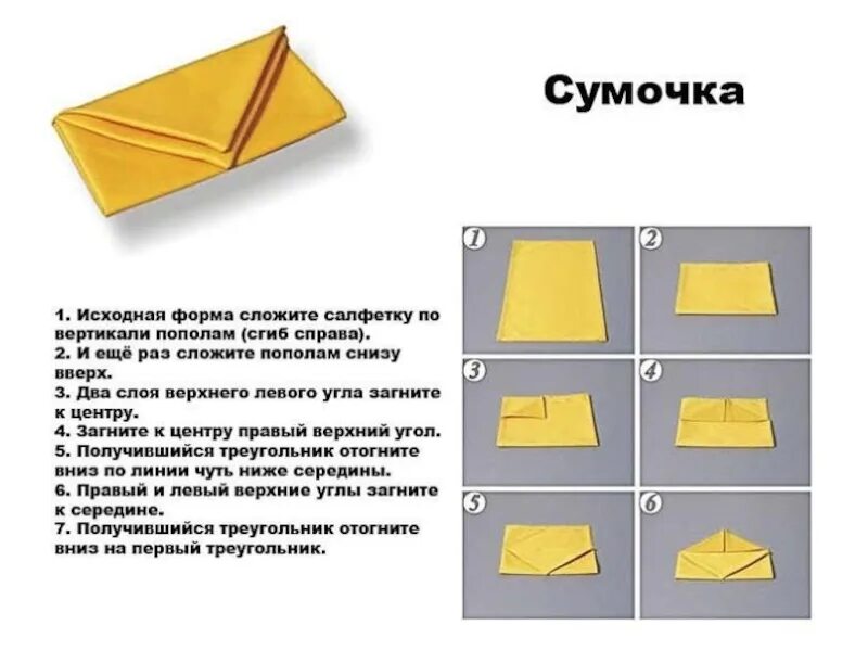 Салфетница технология 5 класс. Складывание салфеток для сервировки стола. Низкие формы складывания салфеток. 3 Способа складывания салфеток.