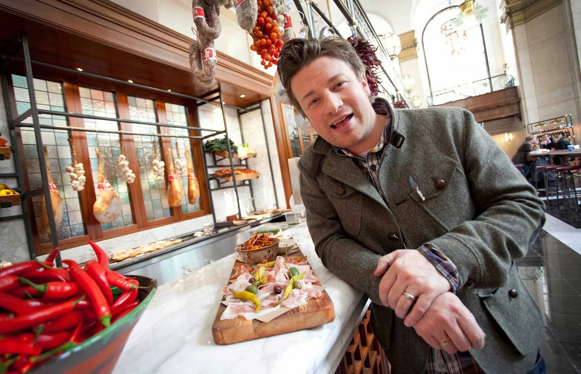 Jamie oliver is a genius in the