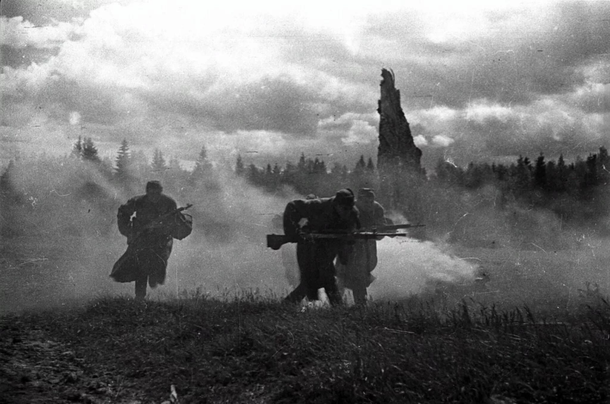 Штрафные батальоны Великой Отечественной войны. Туман про войну хорошее качество