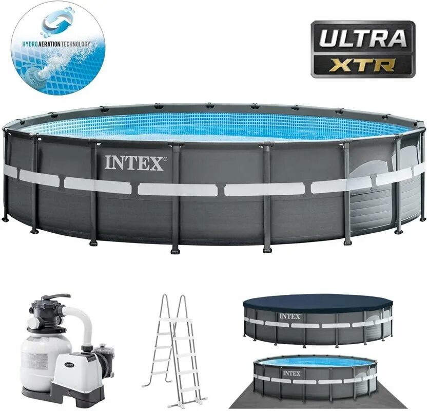 Бассейн intex ultra frame 26330. Бассейн intex ultra xtr. бассейн каркасный 549х274х132см intex. каркасный бассейн ultra frame 549х274х132см. бассейн 26330.
