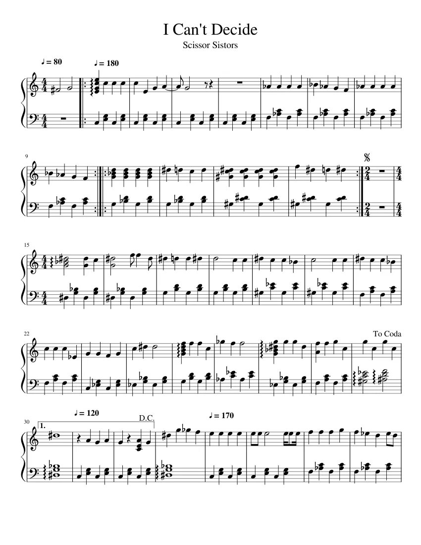 Песня i can decide. I cant decide Ноты. I can't decide Ноты для фортепиано. I can't decide перевод. I can't decide текст.