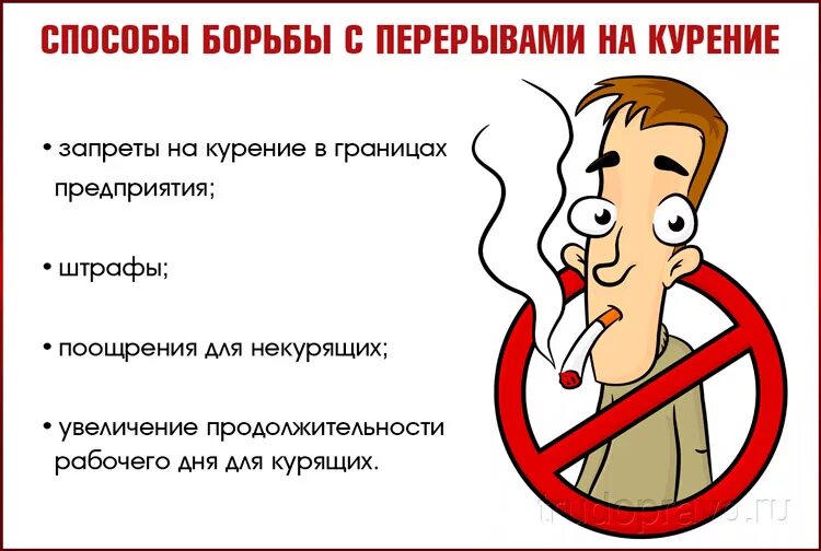 Перерыв для отдыха включается в рабочее время. Борьба с курением. Способы борьбы с курением. Курение на рабочем месте. Борьба с курением юмор.