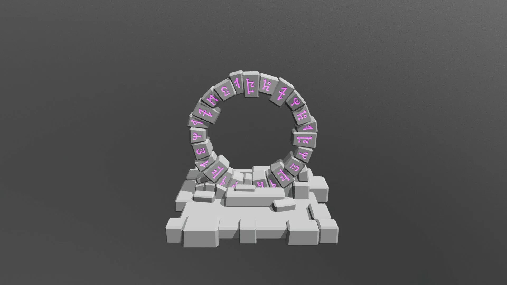Портал 3д модель. Лоу поли портал. 3d модели low poly. 3d model портала.