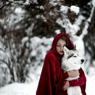 Девушка красная шапочка