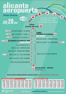 Аликанте автобусы расписание