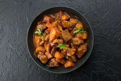 Жаркое из свинины фото