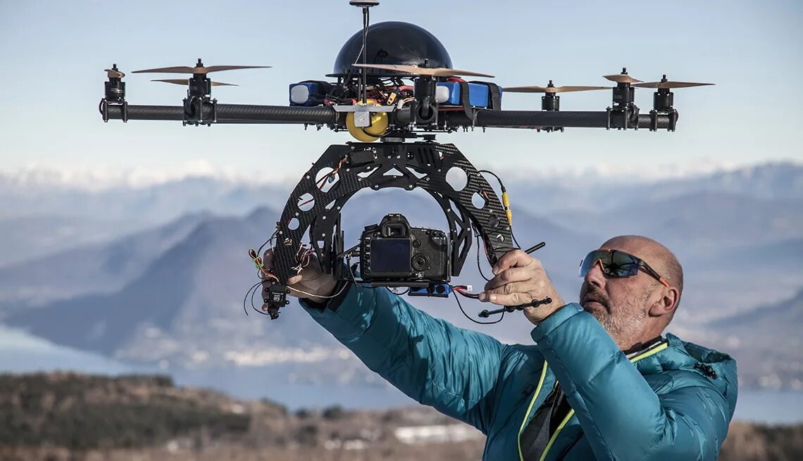 Drones with cameras