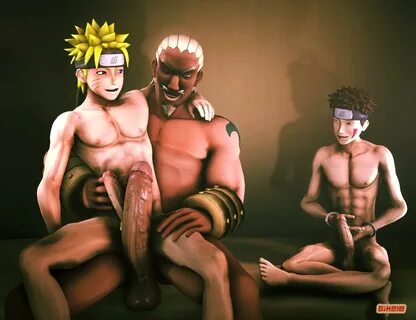 giko18, inuzuka kiba, raikage, uzumaki naruto, naruto, naruto (series), nar...