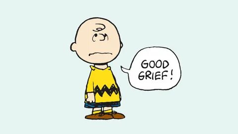 Download Charlie Brown Good Grief Wallpaper | Wallpapers.com.