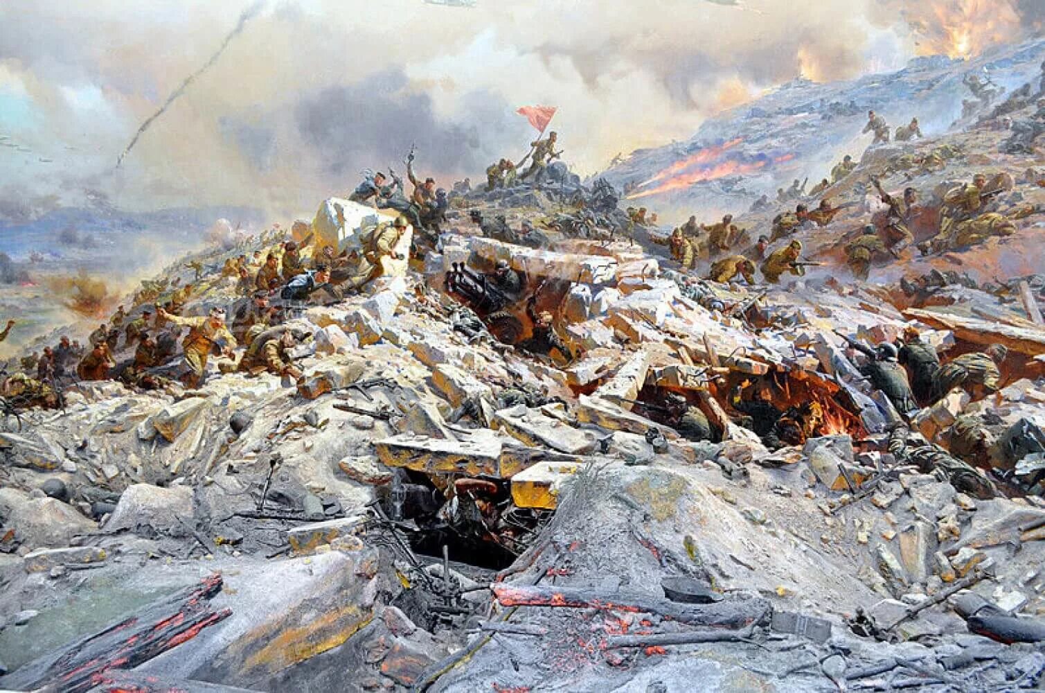Кто автор диорамы оборона севастополя. Диорама штурм сапун-горы 7 мая 1944 года. Сапун-гора Севастополь диорама. Диорама на сапун-горе в Севастополе. Штурм сапун-горы Севастополь.