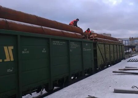 Погрузка грузов на железнодорожном транспорте