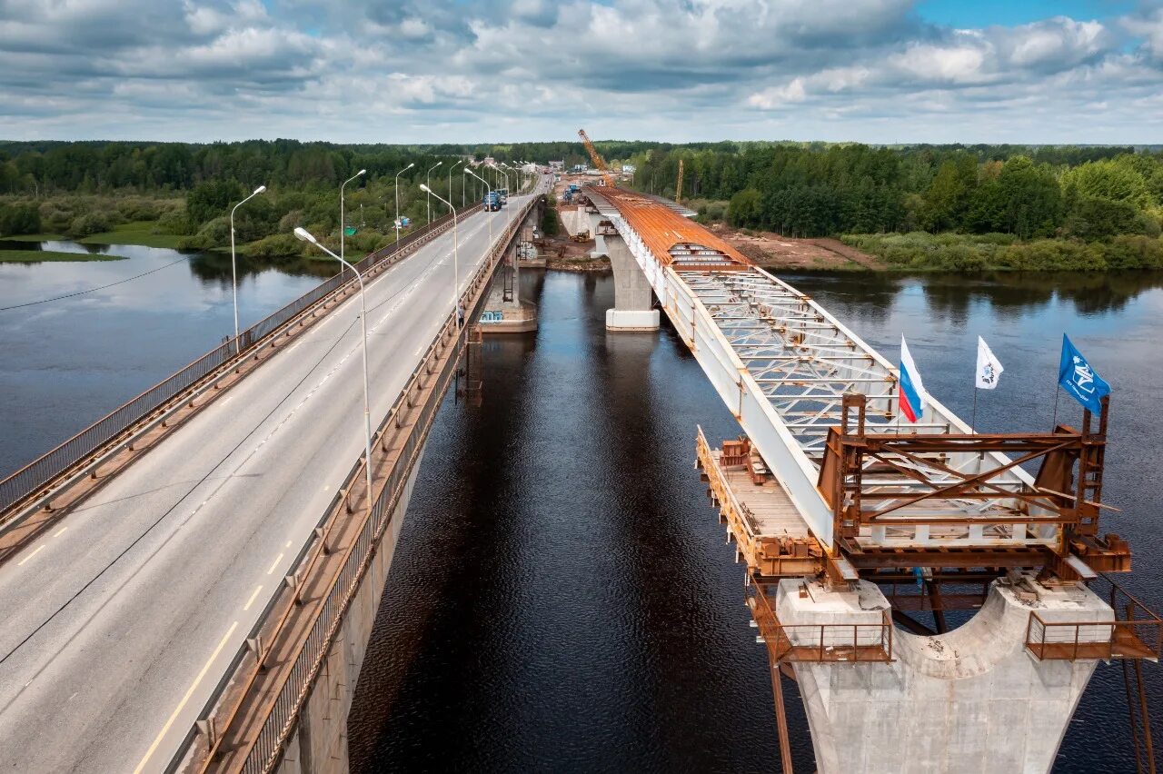 Как строят мосты через реки