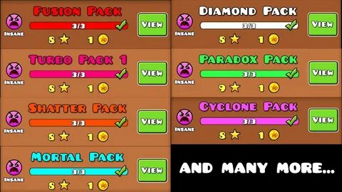 Geometry dash map