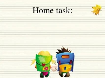 Home task