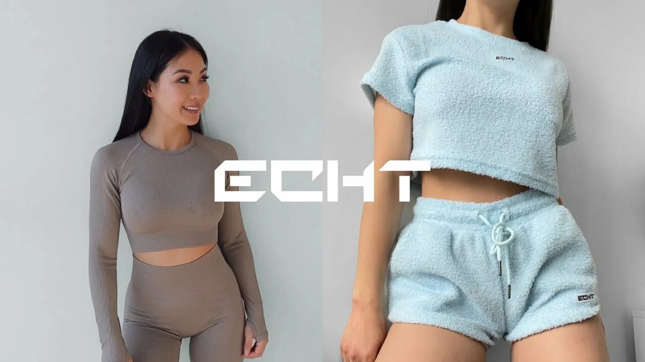 Transparent clothes try on. Girl young Activewear Haul.