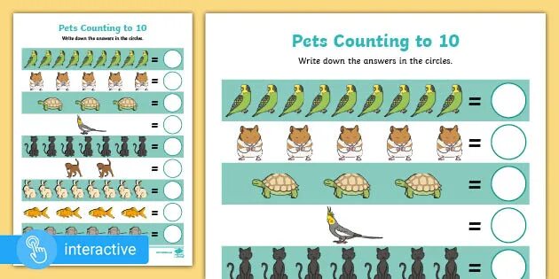 Counting up counting down. Count pets. count animals. counting pets till 10. abc worksheets pdf.
