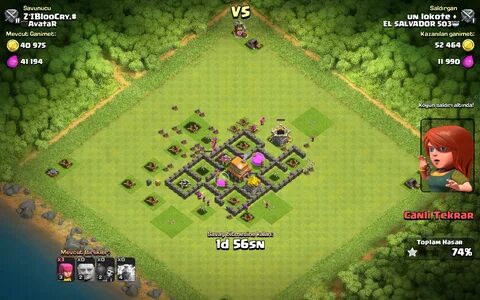 Карты clash of clans