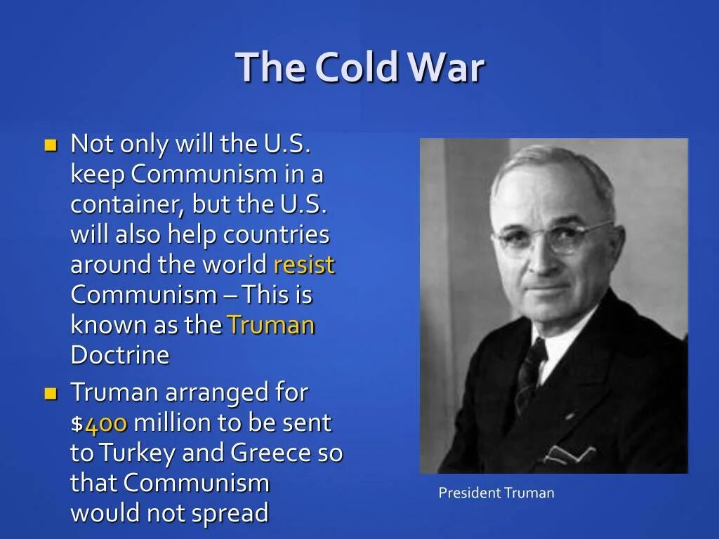 Доктрина трумэна способствовала усилению войны. Доктрина Трумэна и план Маршалла. Truman Doctrine.