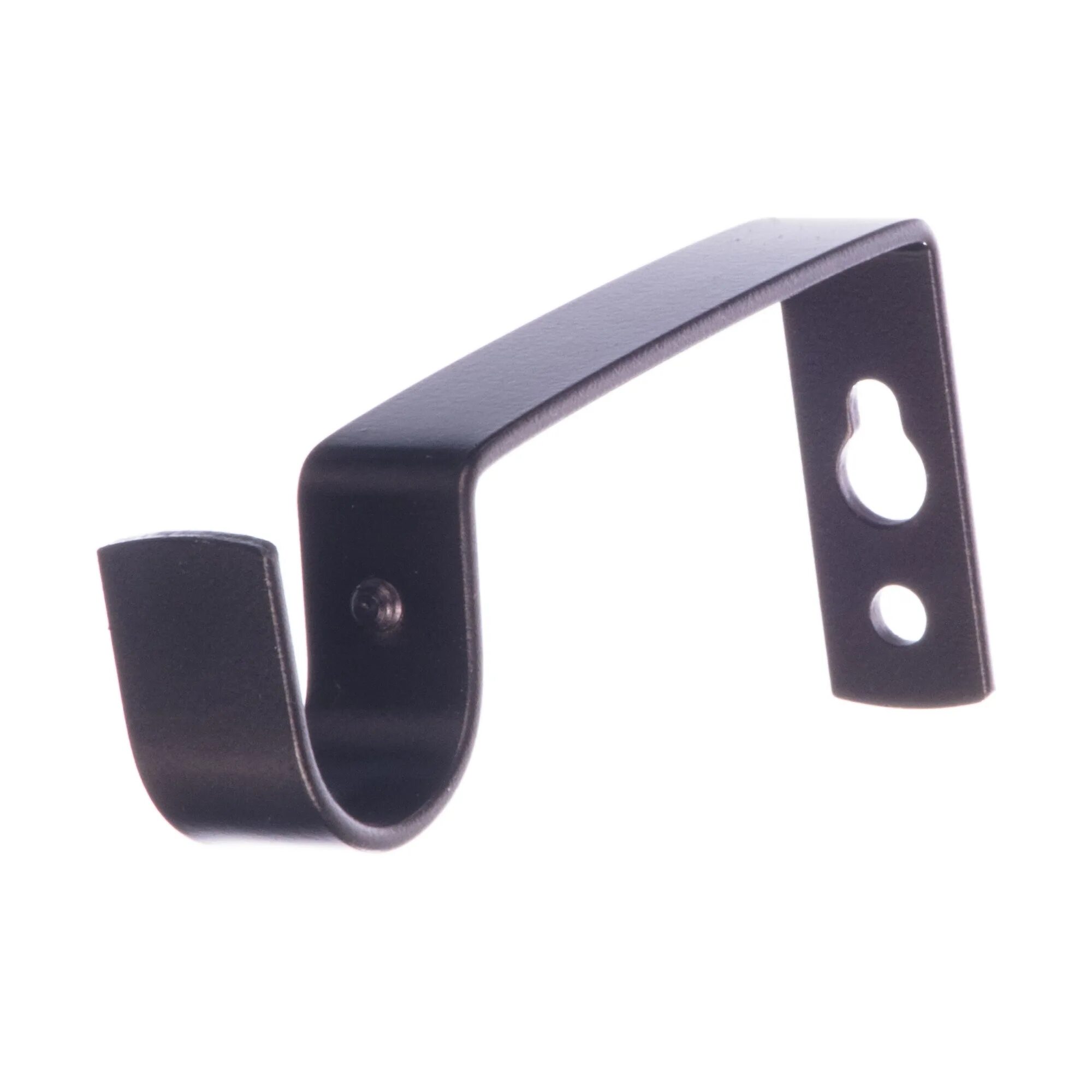 Yb006-st25. Кронштейн для однорядного карниза. /зол. Кронштейн однорядный сталь 25мм увелич. Шпильки для карниза.