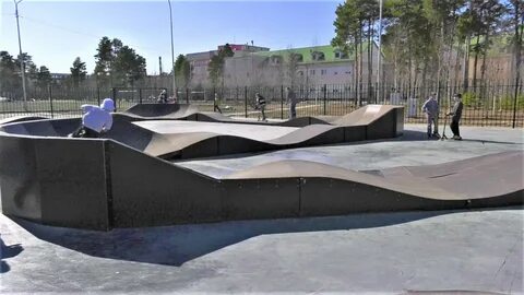 Скейт парк верхняя пышма