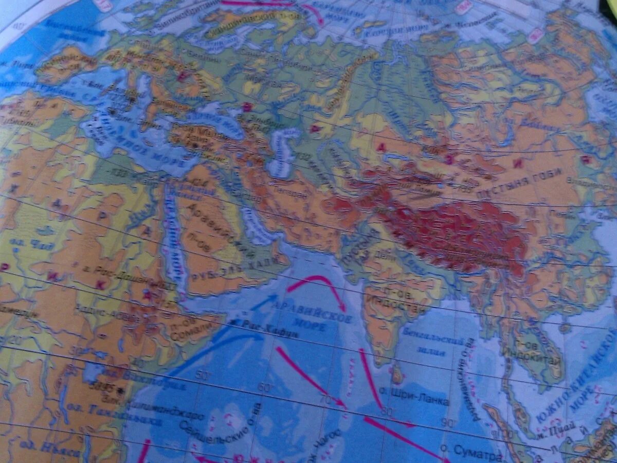 Мёртвое море Гхор. Впадина Гхор на физической карте Евразии. Впадина Гхор на карте. Мертвое море на карте Евразии физическая карта. Евразия в восточном полушарии