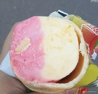 Мороженое со вкусом дыни