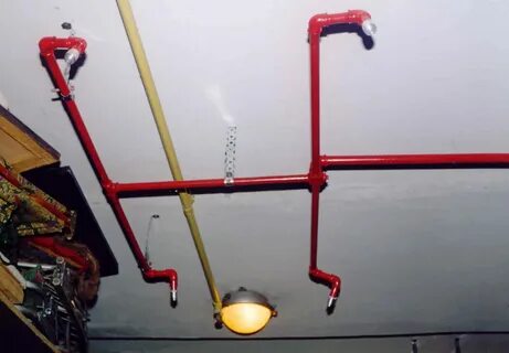 Установка тонкораспыленной водой