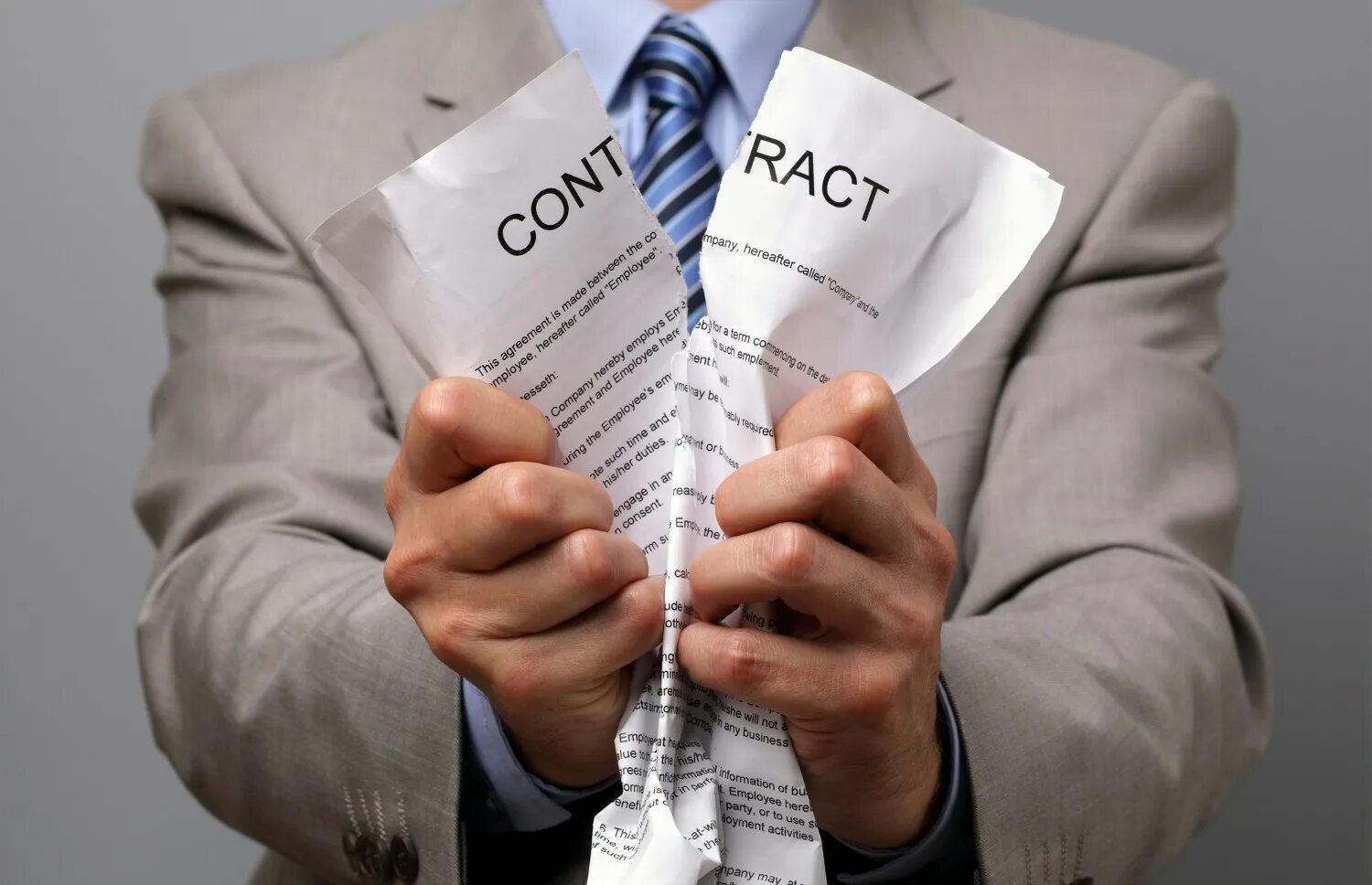 Break contract