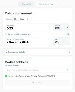 Exchanged done