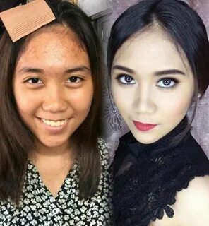 Less make up