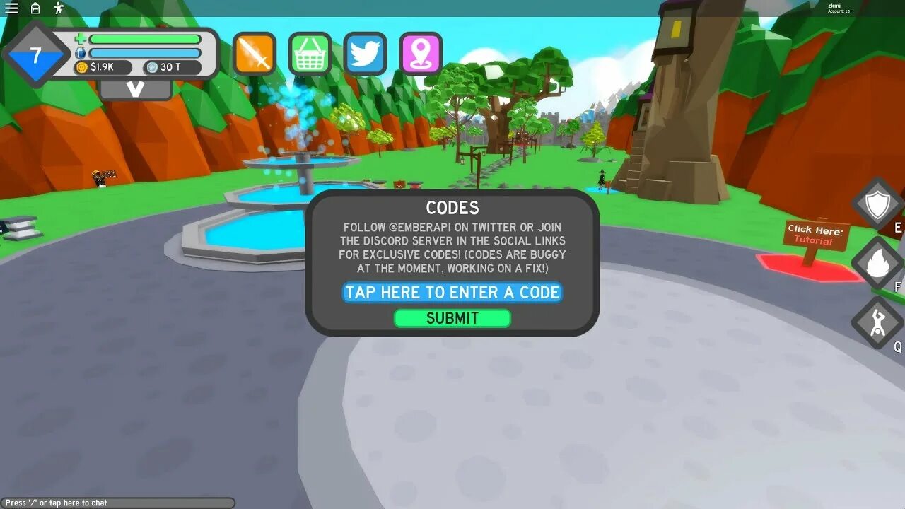 Slime slaying codes