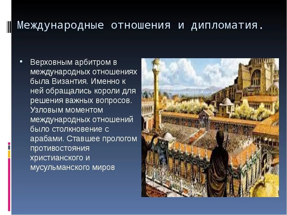 Система международных отношений 10 класс история