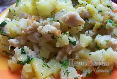 Филе с картошкой пожарить