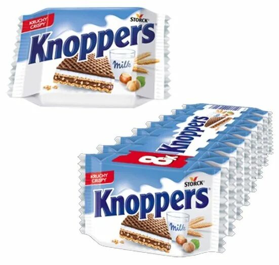 Вафли немецкие knoppers. Вафля Storck knoppers jogurt, 25гр (24шт). Knoppers батончики. Конфеты knoppers.