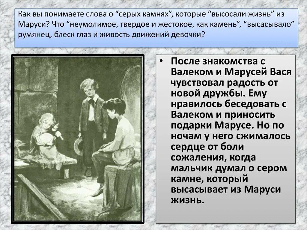 Первая встреча валека и васи. Рассказ Владимира Галактионовича Короленко в дурном обществе. По повести Короленко в дурном обществе. Дружба Васи с Валеком и Марусей в дурном обществе. Вопросы из произведению Короленко в дурном обществе.