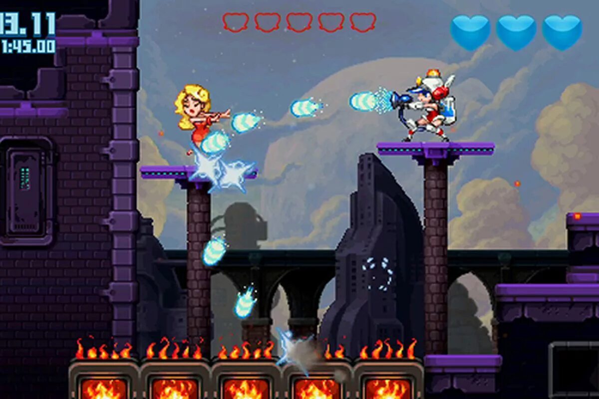 Могучий 10. Mighty Switch Force 2. Mighty Switch Force 2 игра. Ps4 Mighty Switch Force. Mighty cock игра.