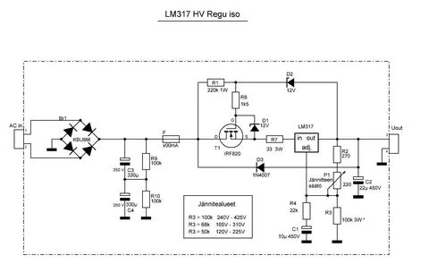 Lm317 регулируемый стабилизатор
